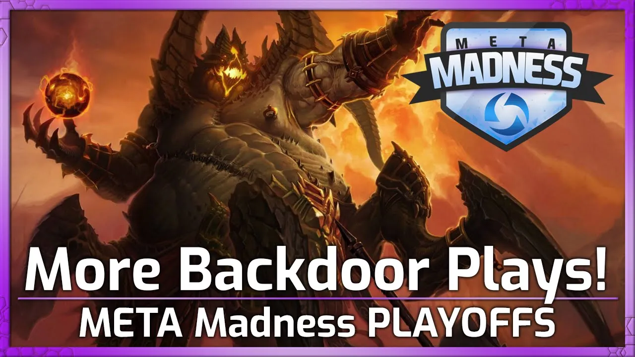 More Backdoor Strategies! - META Madness Playoffs - Heroes of the Storm
