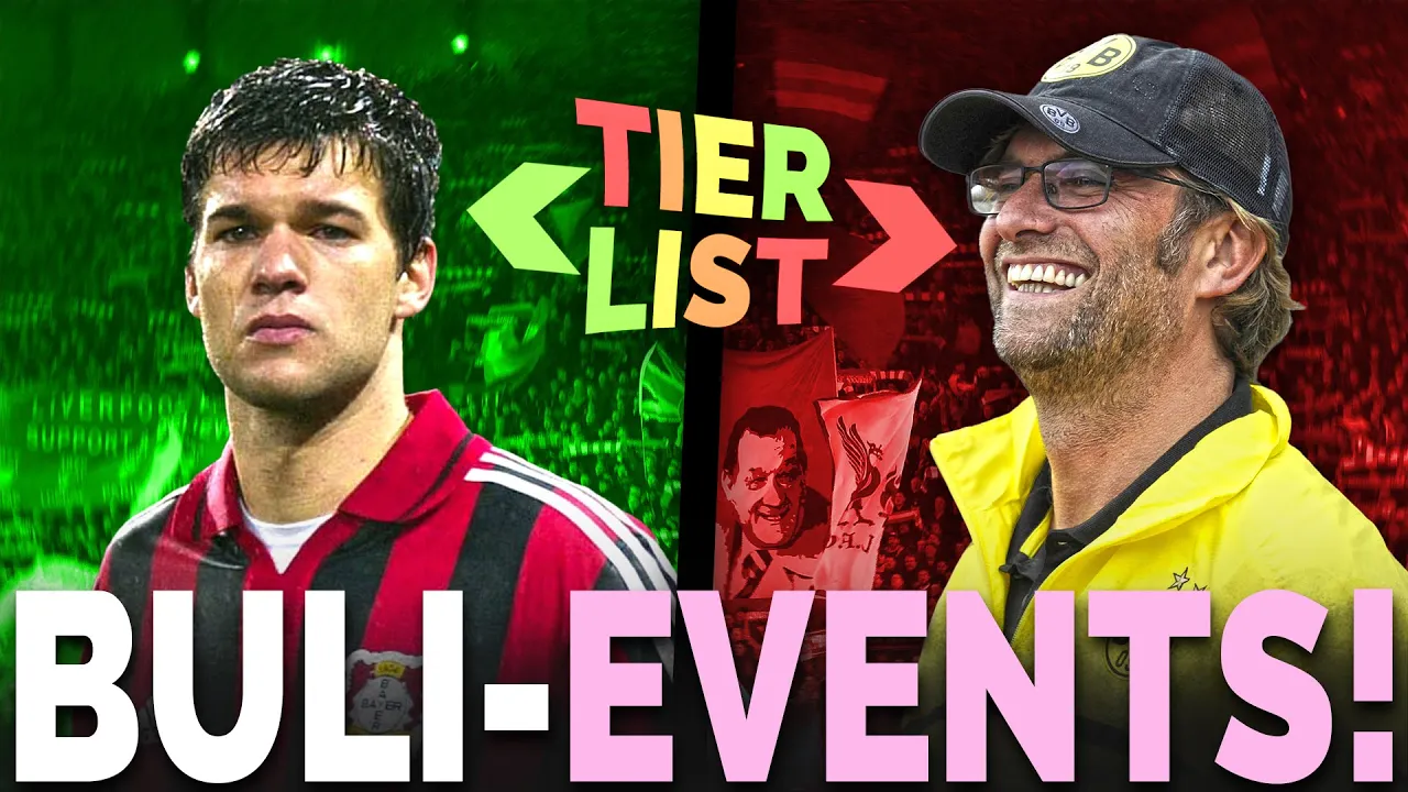 Wir ranken historische Bundesliga-Ereignisse! Calcio Berlin TIERLIST