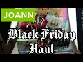 JOANN Fabrics Crafts Black Friday Haul Fleece Beads Gnomes Mushrooms Christmas Haul 2021