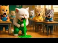 Download Lagu 🤮🍏The Kitten Ate a Strange Apple Then Chaos Broke Out in class!#aicat #catshorts #cat
