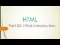 HTML Introduction Bangla Tutorial HTML Part-02