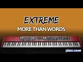 Download Lagu Extreme: More Than Words (Piano Cover) MP3
