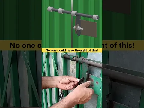 Secret Door Lock - Only 5 Rs ✅️