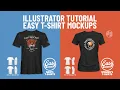 Easy T-Shirt Mockups - Illustrator
