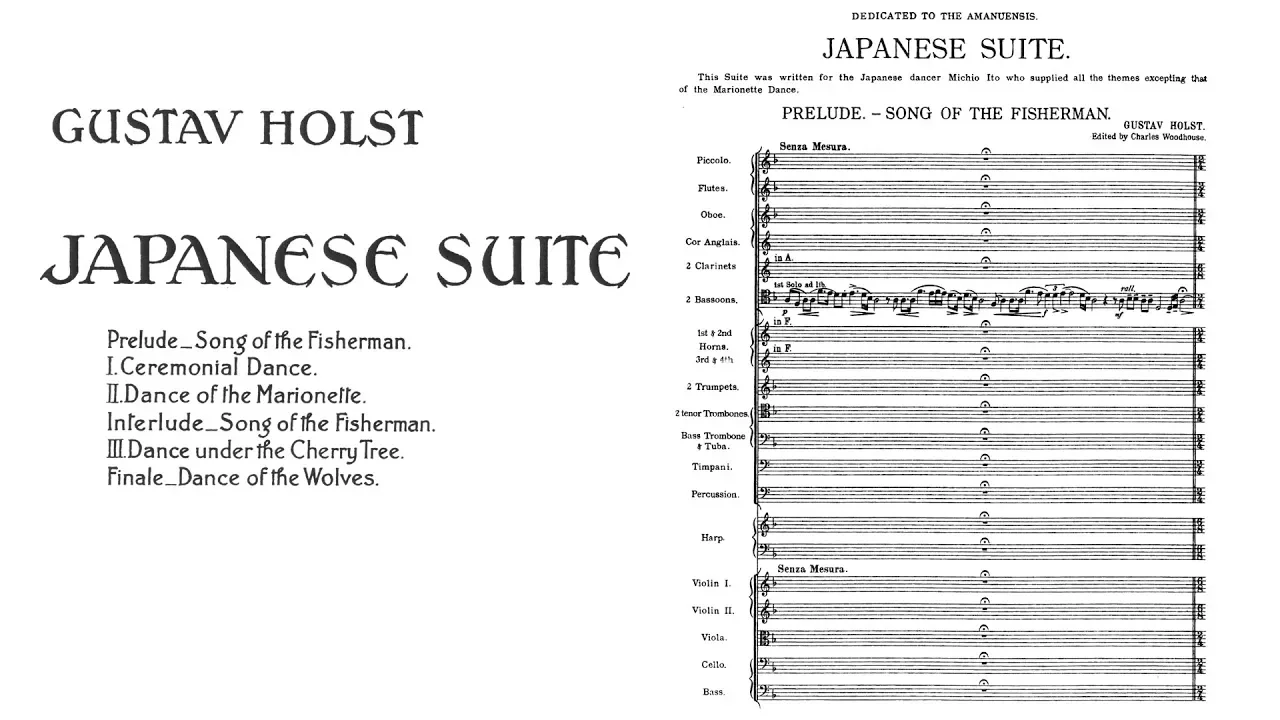 Gustav Holst - Japanese Suite (1915)