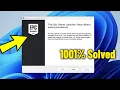 The Epic Games Launcher Setup Wizard ended Prematurely in Windows 11 10 - How To Fix Error
