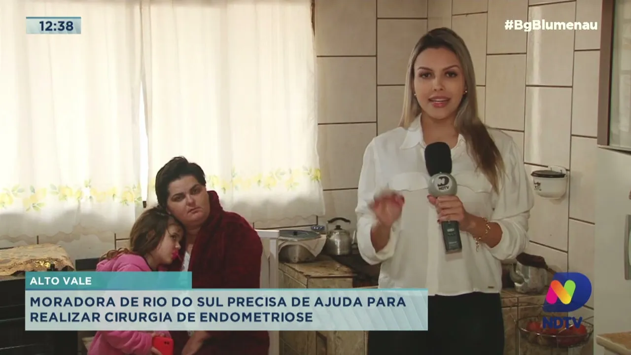 Alto Vale: moradora de Rio do Sul precisa de ajuda para realizar cirurgia de endometriose