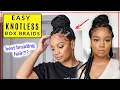 EASY 15 KNOTLESS BOX BRAIDS FAST INSTALL NEW PRE-DIVIDED HAIR Mane Concept Afri Naptural