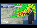 Actualizacion meteorologica del equipo Storm Team 4 para el lunes 13 de abril Tormentas y chubas
