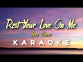 Download Lagu Rest Your Love On Me Karaoke Bee Gees