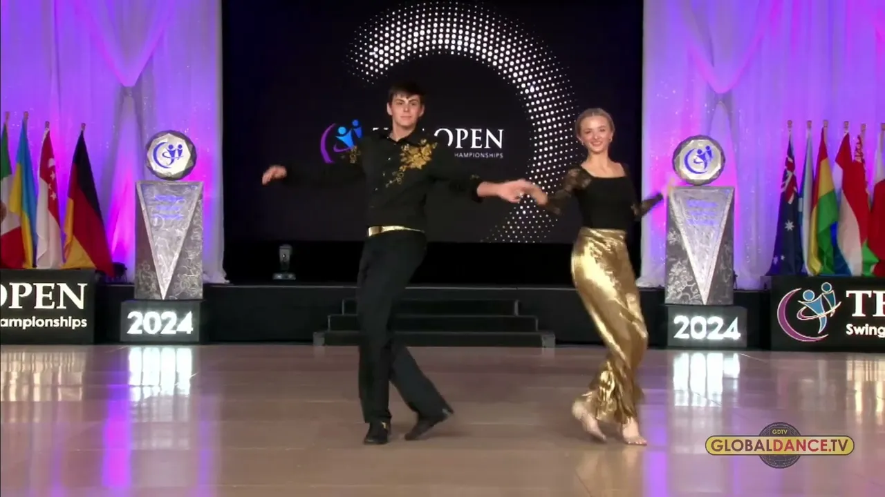 Zane Morgan and Maci Walters - Young Adult Finalist - The Open 2024