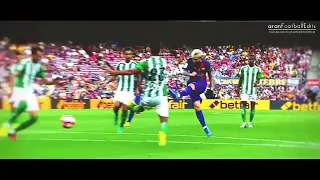 wow skill dan goal lionel messi bikin lawan down