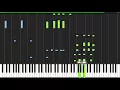 Little Witch Academia Medley Piano Tutorial Synthesia Piano Man