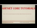 Part 6 - Execution Process of Asp net core web application asp net core tutorial for beginners