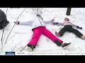Families head to Mount Laguna for first snow of the season