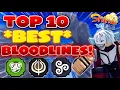Top 10 BEST Meta Bloodlines In The NEW Update of Shindo Life