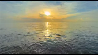 Calm After The Storm 4K Rare Sunrise Tranquility Ocean Waves 8 Hours 