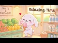 Download Lagu Relaxing Time Lofi Bunny 🍧🍓 4 Hour Happy Lofi Song 🐇 Cute Lofi 🎵 relaxing music 🎹 Lofi Hip Hop