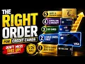 The RIGHT Order to Get Credit Cards in 2026 Don t Make This Mistake