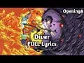 Download Lagu NICO Touches the Walls - Diver (FULL lyrics) Opening8