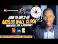 How to build an Analog Wall Clock using HTML CSS JavaScript