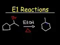 E1 Reaction Mechanism With Alcohol Dehydration Ring Expansion Problems