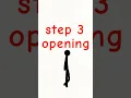 how to animate a stickman walk cycle