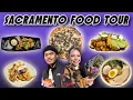 WHAT TO EAT IN SACRAMENTO CALIFORNIA Must Try Local Brunch Pizza Ramen Sac Food Tour Vlog