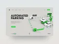 3D animated Landing page