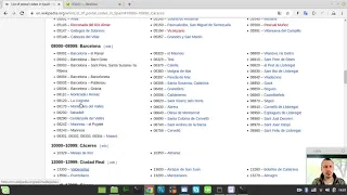 Scraping ALL Spain postal codes Data extraction tutorial Python Requests BeautifuSoup