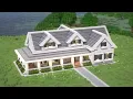 Minecraft How To Build a Suburban House Tutorial
