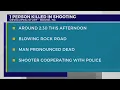 One killed in Boone N C shooting Friday