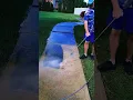 Oddly satisfying pressure washing