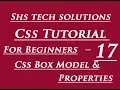 Css Tutorial For Beginners - 17 Css Box Model Tutorial Box-Model Property in Css