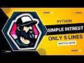 Python Program To Calculate Simple Interest