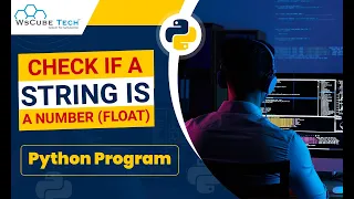 Python Program to Check If a String Is a Number Float Complete Tutorial English