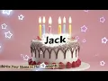 Happy Birt ay to Jack Happy Birt ay Song for Jack Personalized Birt ay Song