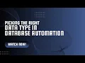 Choosing the right String in SQL Automation UiPath Best Practices CHAR vs VARCHAR vs TEXT