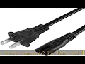 AC Power Cord Compatible Sony PS3 Slim PS4 Slim Playstation 4 PS5 Xbox Series S Xbox Series X