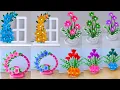4 Simple diy flower bouquet craft Easy diy flower bouquet craft colour papers craft