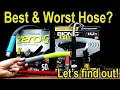 Best Hose GARDEN HOSE Zero G vs Flexzilla Bionic Steel Gilmour Aqua Plumb Briggs Stratton