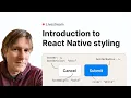 An introduction to built-in styling in React Native