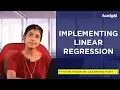 Linear Regression in Python Implementing Linear Regression Python Machine Learning Tutorial Part 2