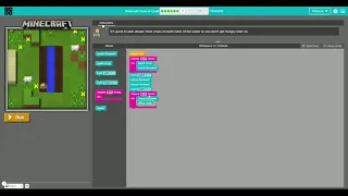 Code org - Minecraft Adventurer
