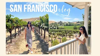Sophia in SF Napa Sonoma Valley wine tasting