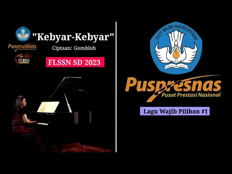 Download MP3 FLS2N 2023 - Karaoke KEBYAR-KEBYAR Instrumen Lagu wajib Pilihan 1 - Mas Guru