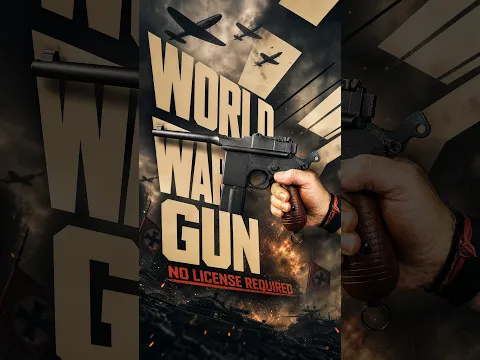 Bina License Wali Full-Auto CO2 Pistol - Legends M712 world war wala