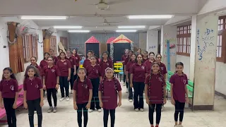 ترنيمة شلا يا عدرا يا ام النور بالحركات لفريق قلوب فرحانة دندنها