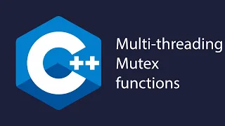 C Multi-threading Mutex Functions
