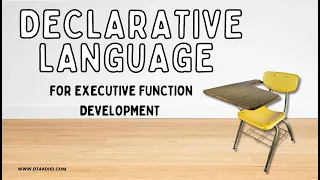 Declarative Language For Developing Executive Functioning Skills In Children With AD
